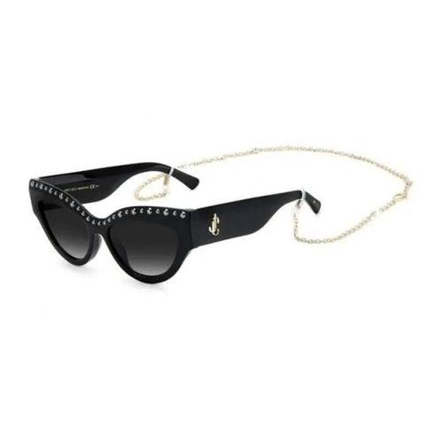 Lunettes De Soleil - Jimmy Choo - Sonja/G/N/S - Noir - Chic - Femme