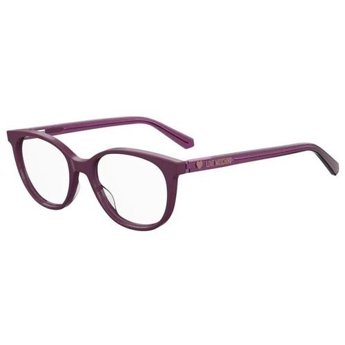 Lunettes Enfant - Love Moschino - Mol543-Tn-0t7 - Couleur Plum - Verres Violets - Monture Métal