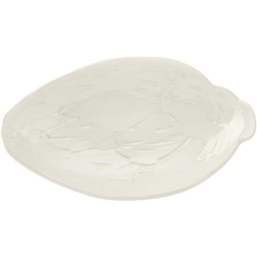 Checarzhn--No1-Cranborne Plat De Service En Céramique En Forme D'artichaut, 30,5 Cm, Grand Bol De Service En Grès Pour Les Accompagnements Et Les Salades | Vaisselle Artisanale
