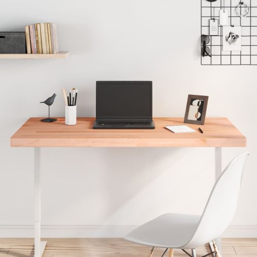Vidaxl Dessus De Bureau 110x60x4 Cm Bois Massif De Hêtre