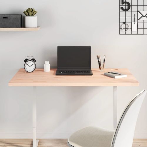 Vidaxl Dessus De Bureau 100x60x2,5 Cm Bois Massif De Hêtre