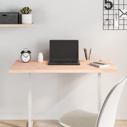 Vidaxl Dessus De Bureau 100x50x2,5 Cm Bois Massif De Hêtre