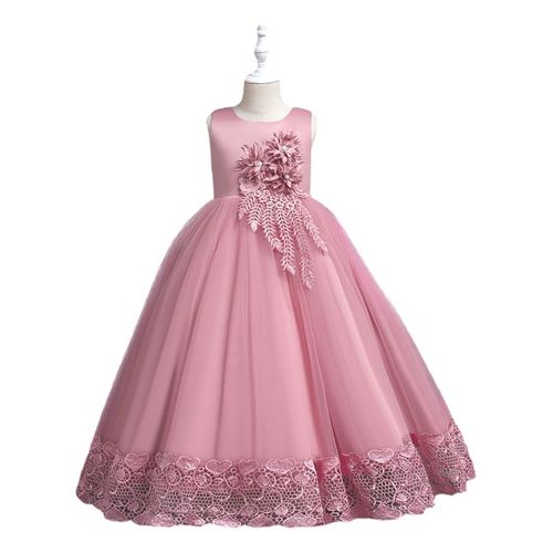 Robe En Dentelle Pour Demoiselle D'honneur, Fête De Mariage