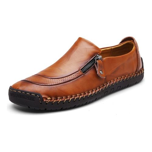 Chaussures Habillées Pour Hommes, Mode Décontractée, Cuir Grande Taille