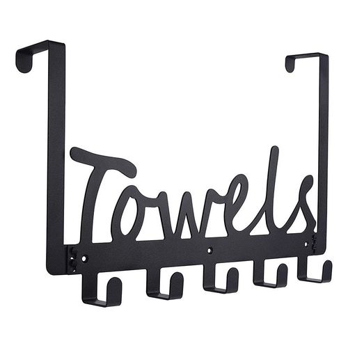 Crochets de porte pour chambre, porte-serviettes en métal, porte-vêtements