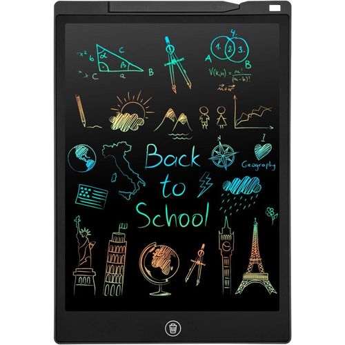 CHECARZHN--NO1-Jouet Bebe 1 2 3 4 5 6 Ans Tableau Magique Enfant 12 Pouces Tablette D'Écriture Lcd Tablette Dessin Graphique Ardo Magique Effacable Cadeau Fille Game Boy Jeux Garcon