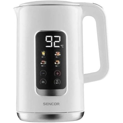 Bouilloire Électrique 1,7 L 2200 W Sencor SWK 0950WH Blanc