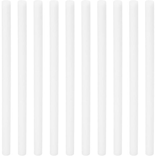 Checarzhn--No1-0.27"" X 5.31""(7mm X 135mm) Humidificateur Bâtons, 10pcs Coton Filtre Bâtons Recharge Remplacement Mèches Pour Bureau Chambre Voiture Humidificateurs, Blanc