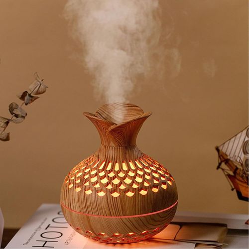 Checarzhn--No1-Humidificateur Portable De 300 Ml, Alimenté Par Usb Avec Veilleuses Colorées Et Arrêt Automatique Sans Eau, Pour Bureau, Chambre À Coucher
