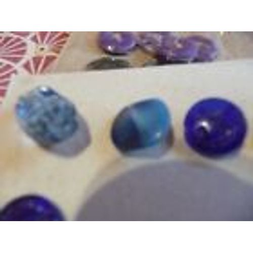 Lot De 17 Differents Ton Bleu