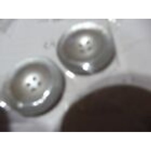 Bleu Gris 2 Boutons 24 Diam