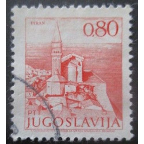 Yougoslavie N°1357 Oblitéré