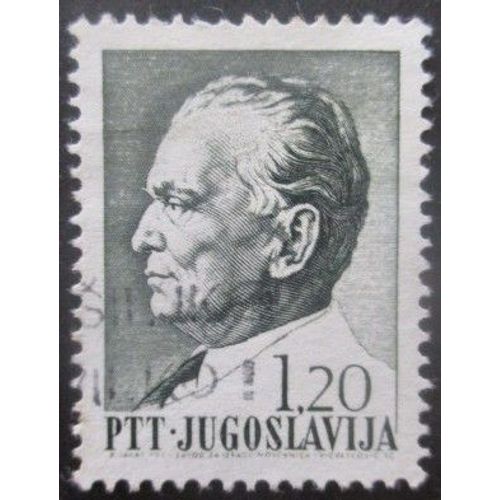 Yougoslavie N°1369 Tito Oblitéré