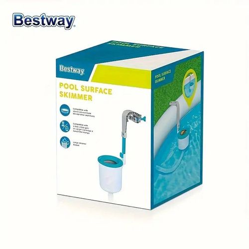 Écumoire de Surface Bestway 58233 – Pour Piscine Hors Sol, 800 GPH, PVC Durable
