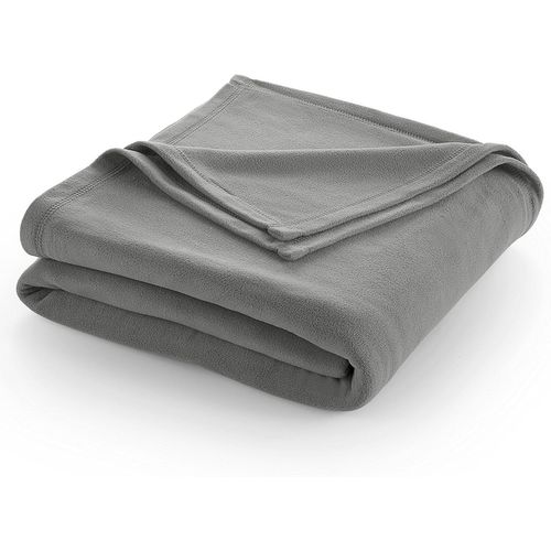 Checarzhn--No1-Couverture Polaire Pour Très Grand Lit, C , Légère, Super Douce, Antistatique, Toutes Saisons, De Qualité Hôtelière, Pour Canapé (274,3 X 228,6 Cm, Gris)