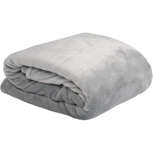 Checarzhn--No1-Plaid -Taille 130x160 Cm -100% Polyester - Couleur Perle - Modèle Doudou - Couverture - Plaid Polaire Doux Chaud Confortable Canapé Nid Douillet