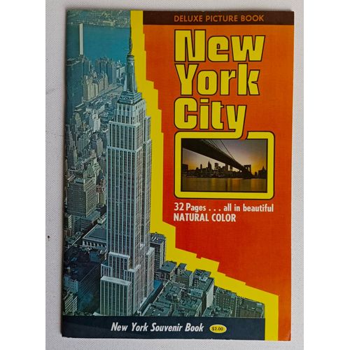 Deluxe Picture Book - New York City - 32 Pages … All In Beautiful Natural Color
