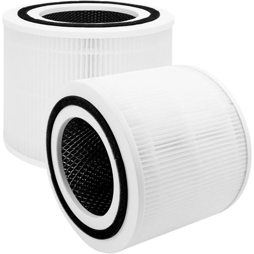 CHECARZHN--NO1-Lot De 2 Filtre Purificateur D'Air Pour Levoit Core 200S, H13 Hepa Filtre De Remplacement Pour Purificateur D'Air Levoit Core 200S, Core 200S-Rf. High-Efficiency Activated Carbon