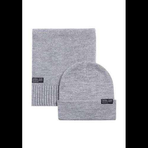 Kaporal - Coffret Bonnet Et Écharpe - Gris