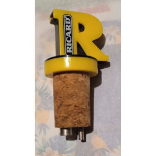 Bouchon De Bouteille De Ricard - Jaune - Vintage