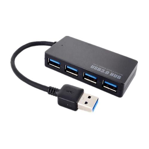 Hub USB 3.0 avec 4 ports USB haute vitesse jusqu'à 5 Gbit/s