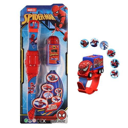 Jouets de camion de Transformation pour enfants, montre Marvel, projecteur Avengers, montres Spiderman