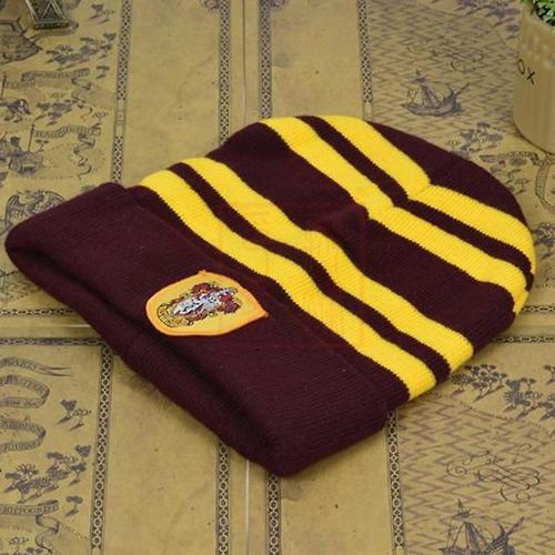 Harry Potter Tricot Chapeau Cosplay Costume Accessoire Hiver Bonnet Bonnet Gryffondor