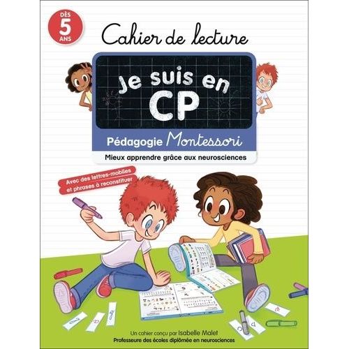 Cahier De Lecture Je Suis En Cp - Pédagogie Montessori