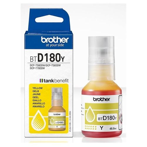 Brother BTD180Y - Jaune - original - recharge d'encre - pour Brother DCP-T580DW