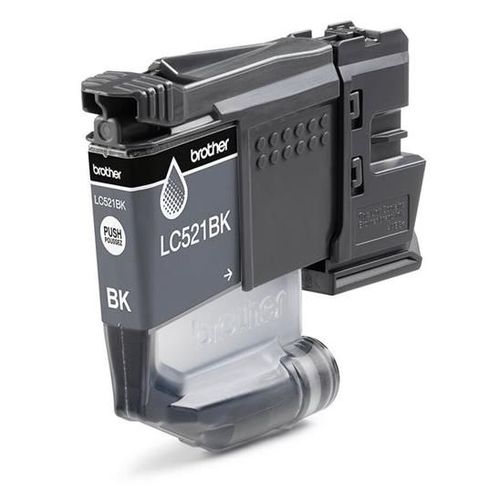Brother LC521BK - Noir - original - pack d'oreillers - cartouche d'encre - pour Brother DCP-J1260W, DCP-J1310DW