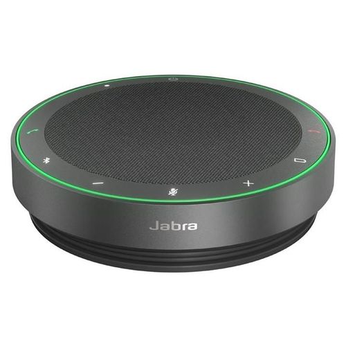 Jabra Speak2 75 UC - Haut-parleur main libre - Bluetooth - sans fil - USB-A, USB-C - gris foncé - Certifié pour Zoom Rooms, certifié Zoom, Certifié Alcatel-Lucent, Certifié Avaya, Cisco Webex...