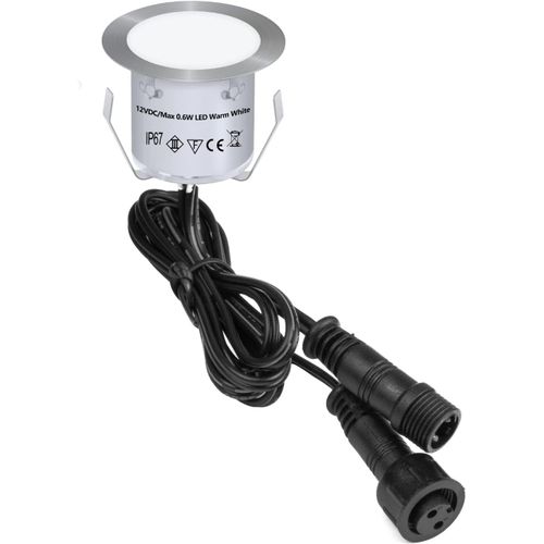 Lampe Au Sol Spot Encastrable,Ø32mm Spot Led Encastrable Exterieur,Dc12v Etanche Ip67 Led Extérieur Intégré Pour Terrasse,Patio,Chemin,Jardin,Décoration