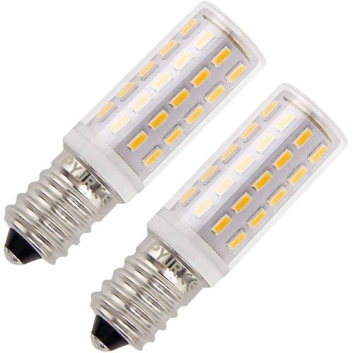 Ampoule Frigo,Petites Ampoules Led 5w Equivalent À Halogène 50w,Ac100-240v Blanc Chaud 3000k Pas De Scintillement-Lot De 2