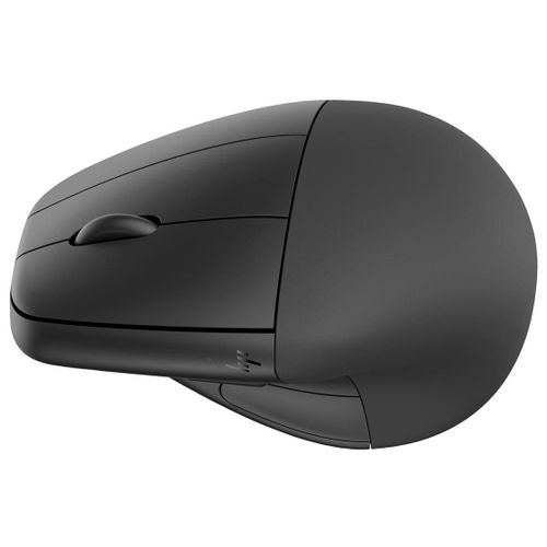 HP 925 - Souris verticale - 6 boutons - sans fil - Bluetooth 5.3, 2.4 GHz - récepteur sans fil USB - noir - emballage durable