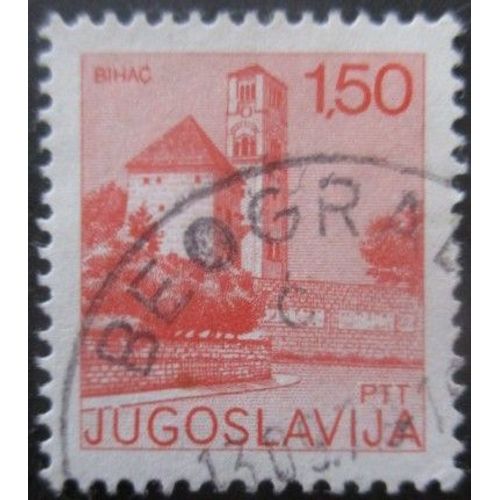 Yougoslavie N°1537 Budva Oblitéré