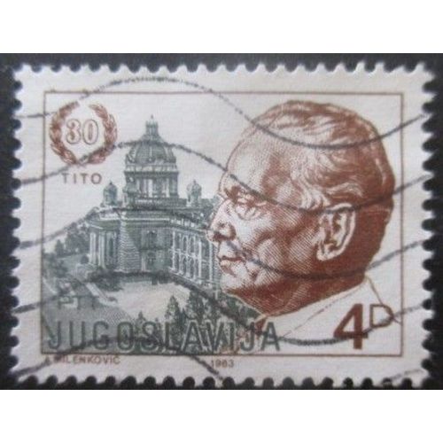 Yougoslavie N°1871 Tito Oblitéré