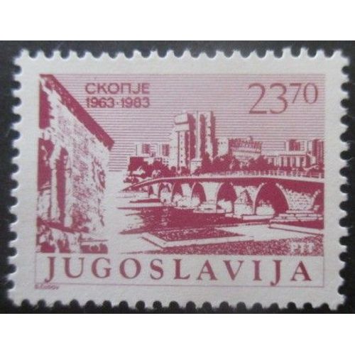 Yougoslavie N°1878 Skopje Neuf **