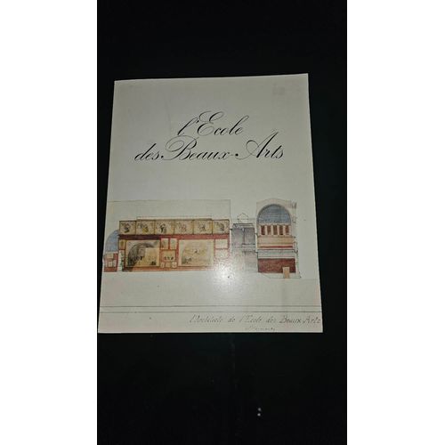 Livret L'École Des Beaux Arts N°102 Édité Par La Caisse Nationale Des Monuments Historiques Et Des Sites 8 Pages Recto Verso