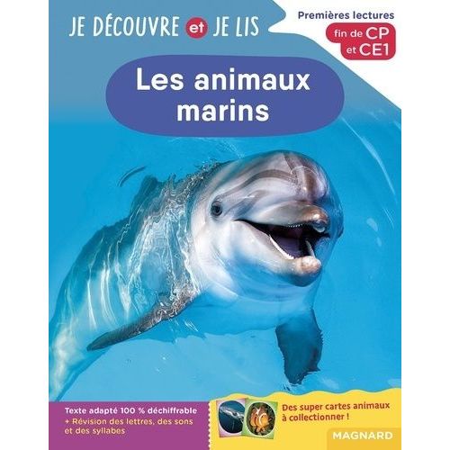 Les Animaux Marins - Premières Lectures, Fin De Cp Et Ce1