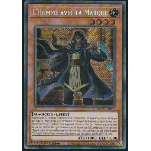 Carte Yu-Gi-Oh - L'homme Avec La Marque - Mztm-Fr001 - Secrète-Rare - Le Labyrinthe Du Maitre