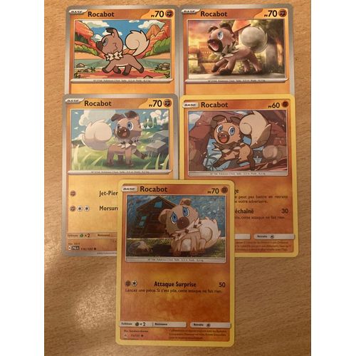 (1481) 5x Rocabot (Pokemon) 