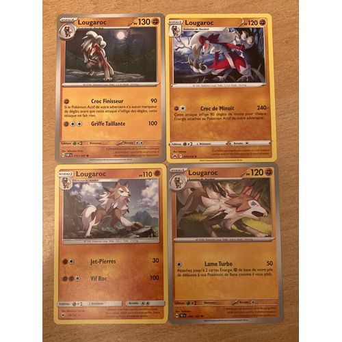 (3313) 4x Lougaroc (Pokemon) 