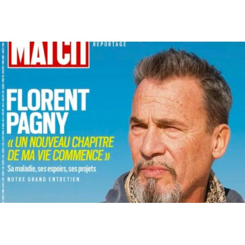 Paris Match 3891. Florent Pagny