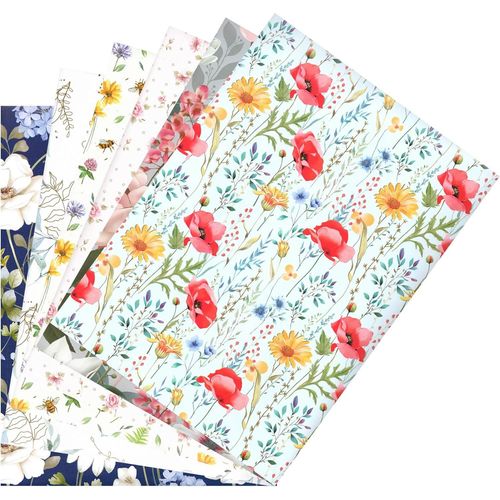 Lot De 6 Feuilles Format Xxl 90 X 65 Cm Emballage Sans Plastique (Femme)