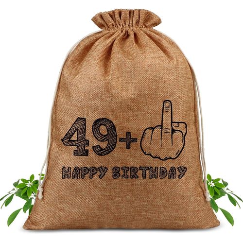 Sac Cadeau Amusant Pour 50e Anniversaire - Cadeau 50e Anniversaire Femmes Et Hommes - Emballage 50e Anniversaire (40 X 30 Cm)