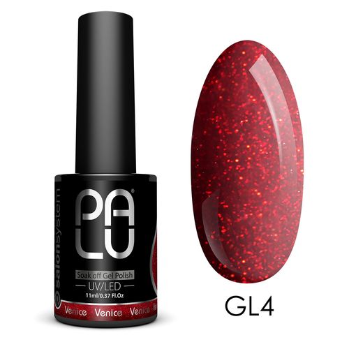 Vernis Hybride Professionnel Palu Venice 11g Rouge