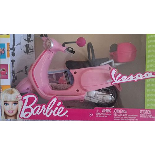 Véhicule scooter de collection 2008 Barbie Mattel