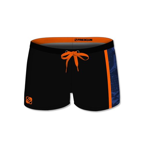 Boxer De Bain Homme Avec Empiècement Imprimé Grunge