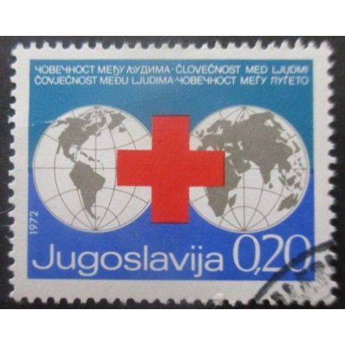 Yougoslavie Bienfaisance N°61 Croix Rouge Oblitéré