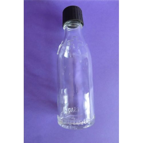 Ancienne Bouteille Pharmacie Avec Caducée Vide 100 Ml